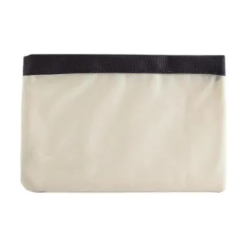 ZARA Polyester Toiletry Bag Women's Light Beige Yellow
