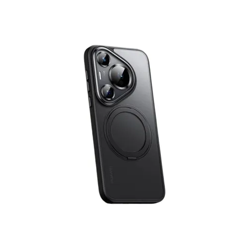 Record Star PC Material Magnetic Rotating Impact Resistant Phone Cases Compatibility Huawei Pura 70 Girlish