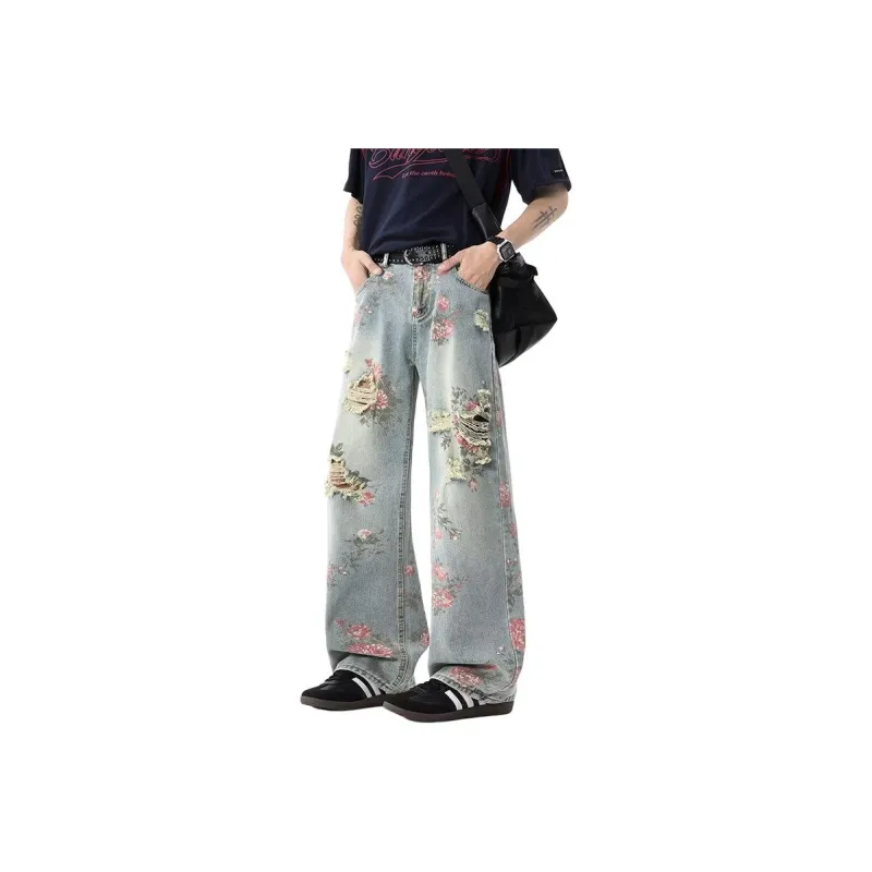 NEAR HERE Jeans Unisex-3