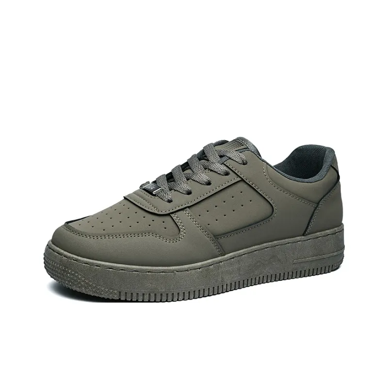 GDXF Slip Resistant Cushioning, Abrasion Resistant, Lightweight, Height Increasing Low Top Skateboard Shoes Men's-16