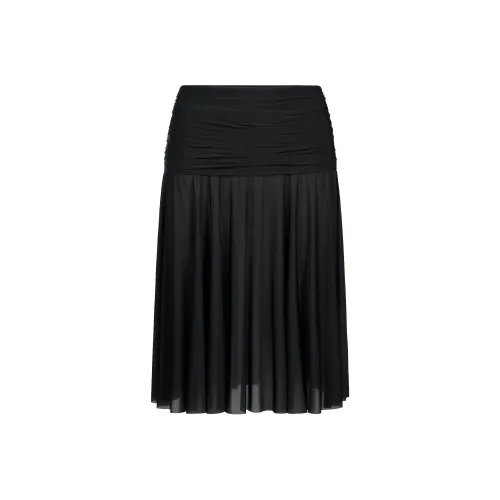 SKIMS SS25 MILKY SHEER MIDI SKIRT Casual Long Skirt Women's