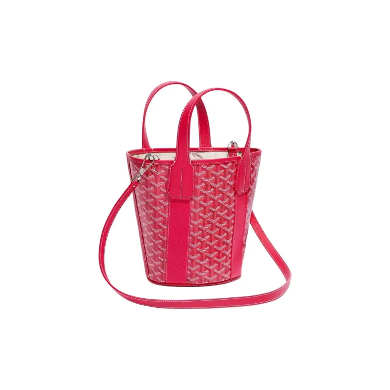 GOYARD Belharra Canvas Bag, Shoulder Bag, Crossbody Bag, Handbag Trumpets Women's Fuchsia-1