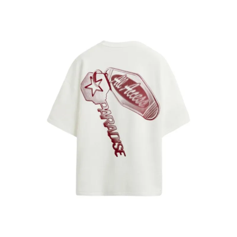 ZARA T Shirts Men White-1