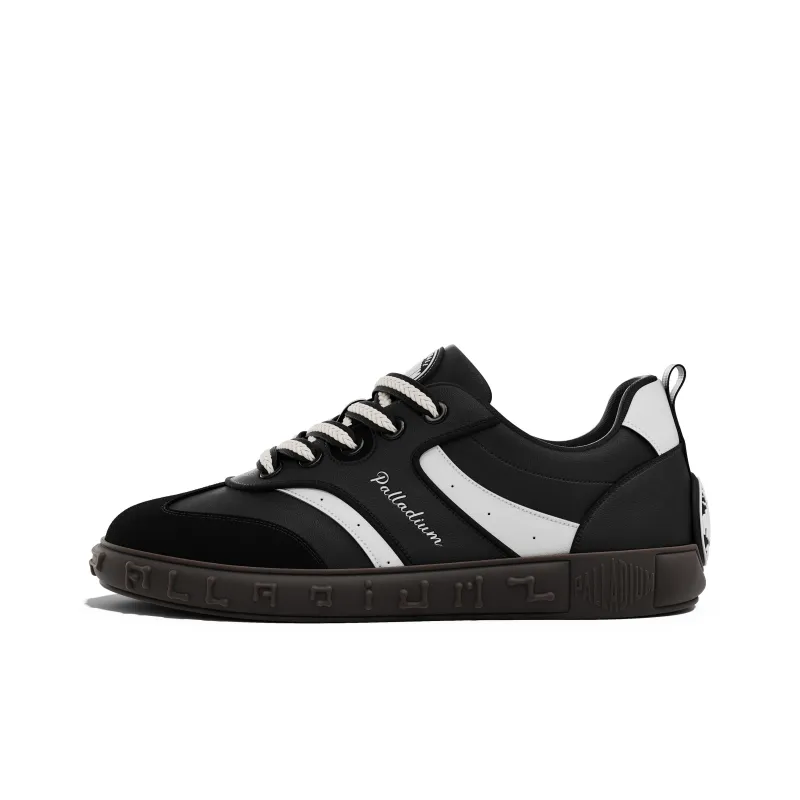 Palladium Height Increasing Abrasion Resistant Lightweight Breathable Slip Resistant Low Top Skateboard Shoes Unisex-7