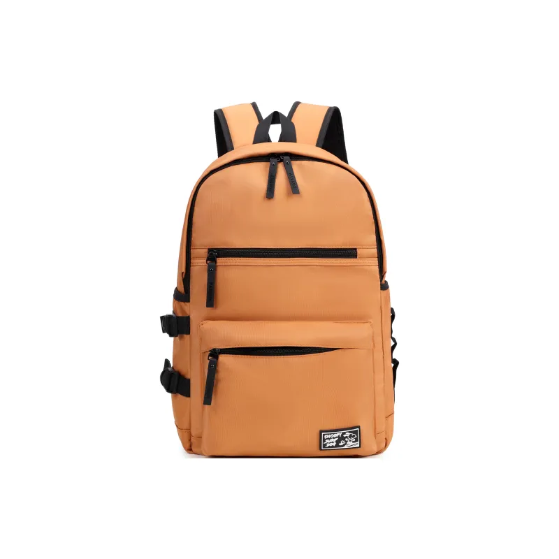 SNOOPY Polyester Backpack Regular Unisex Blue/Orange/Khaki/Black-2