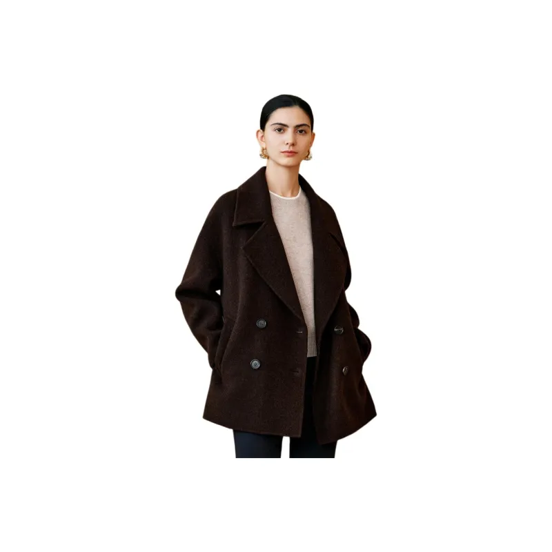 INSUN Cropped Coats Women's-0