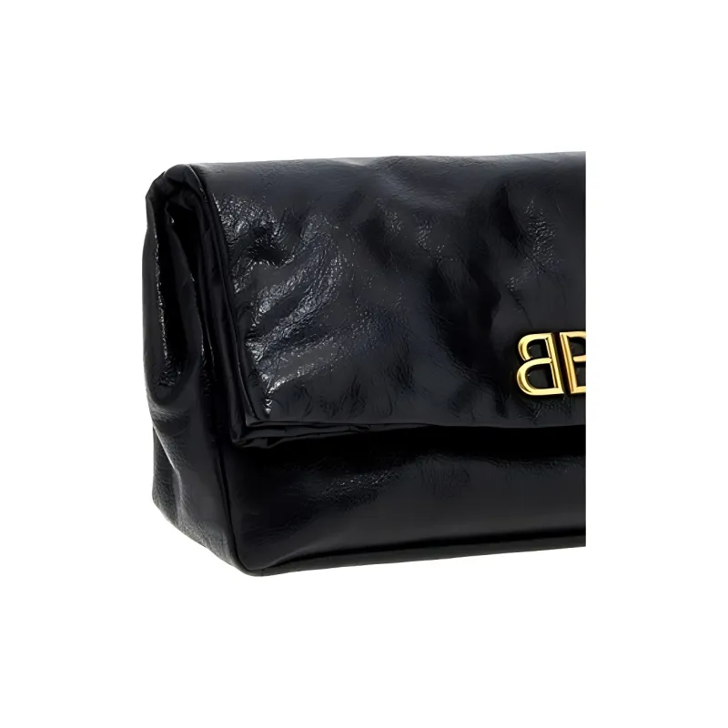 Balenciaga Monaco Bb Monogram Clutch Bag-2