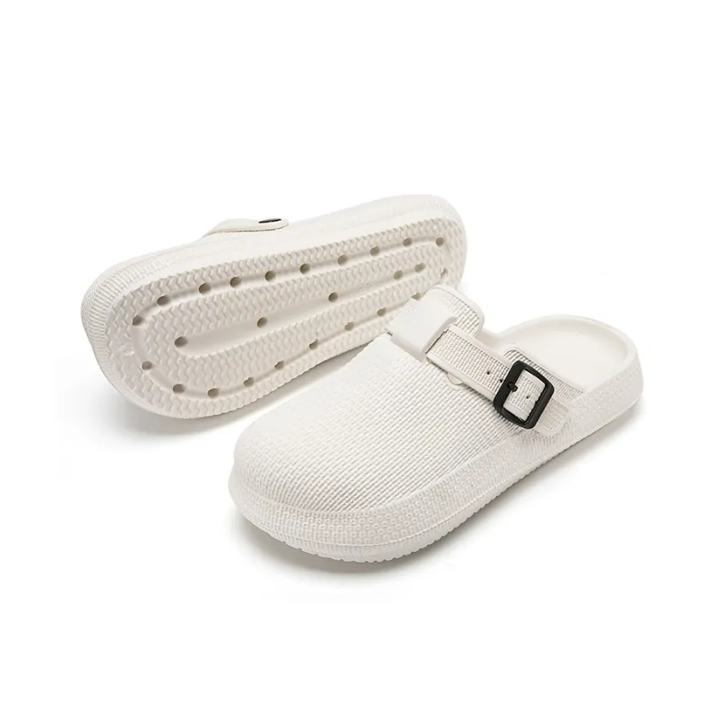 Colorful Creations EVA Cut Out Quiet, Odor Resistant, Slip Resistant, Antibacterial Closed Toe Slippers Unisex-8