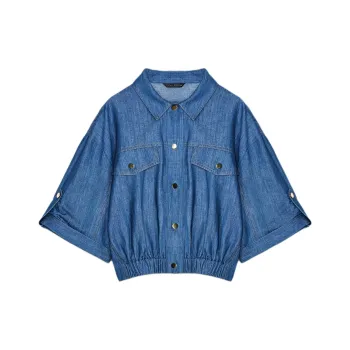 ZARA Jackets Women's Indigo