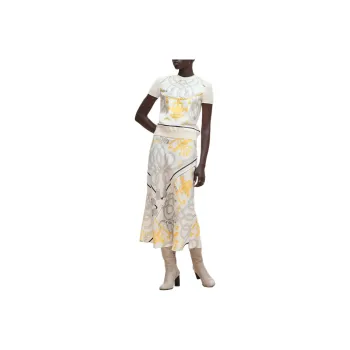 HERMES Cashmere Sweater Women's White