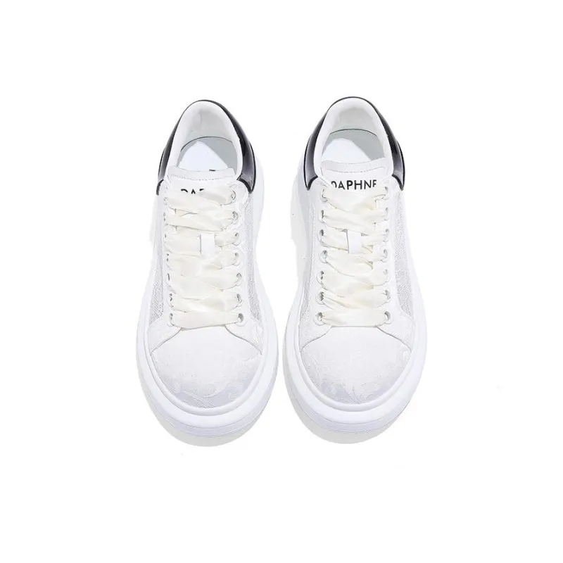 DAPHNE Non slip Lightweight Low Top Skateboard Shoes Women's-4