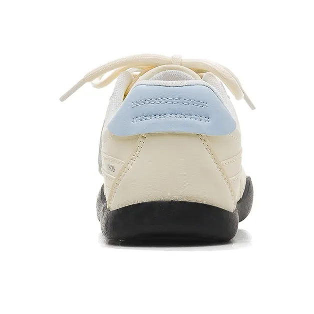 HUANQIU Slip Resistant, Abrasion Resistant, Lightweight Low Top Casual Shoes Women's Yellow Blue-3