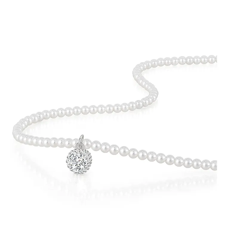 AJIDOU Faux Pearl Necklaces Women's-3