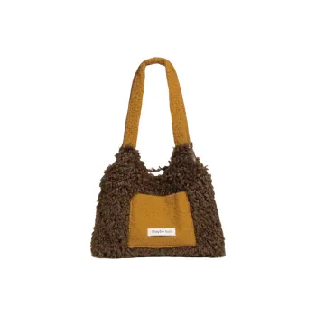 FCTOSSR PU Shoulder Bag Women's Brown