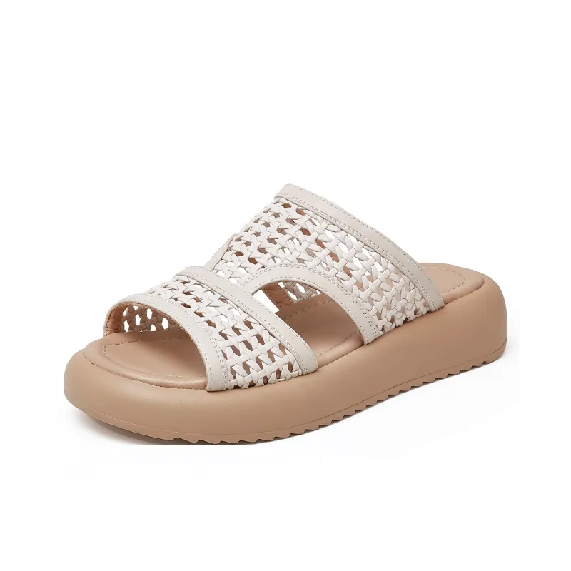 OULISASI Quiet Slide Slippers Women's-1