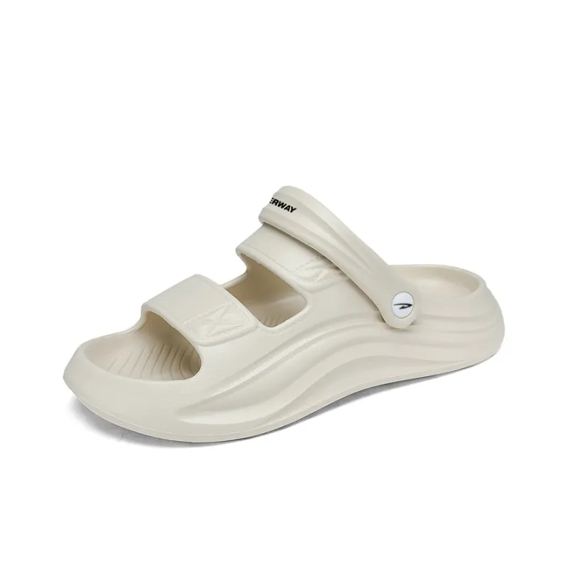DEERWAY EVA Quiet, Slip Resistant, Quick Dry Slide Slippers Men's-8