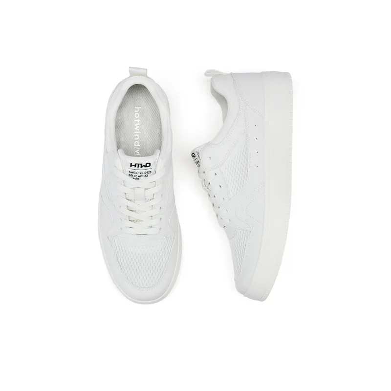 Hotwind Abrasion Resistant Slip Resistant Low Top Skateboard Shoes Men's-2