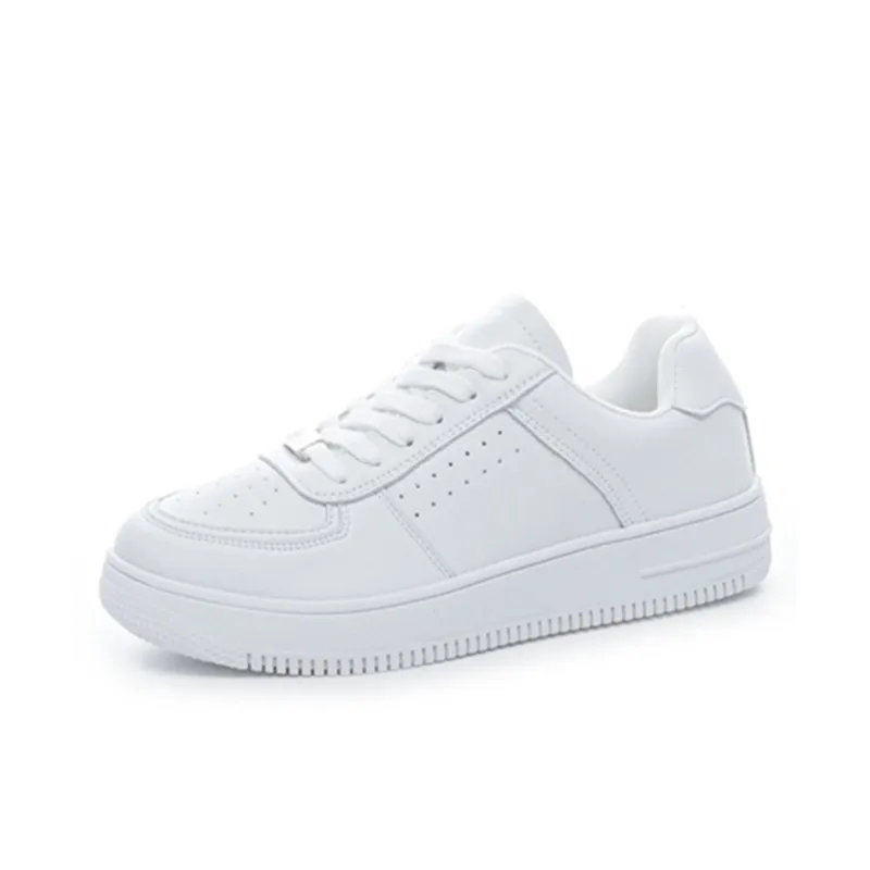 SOBB Low Top Skateboard Shoes Women's White-0