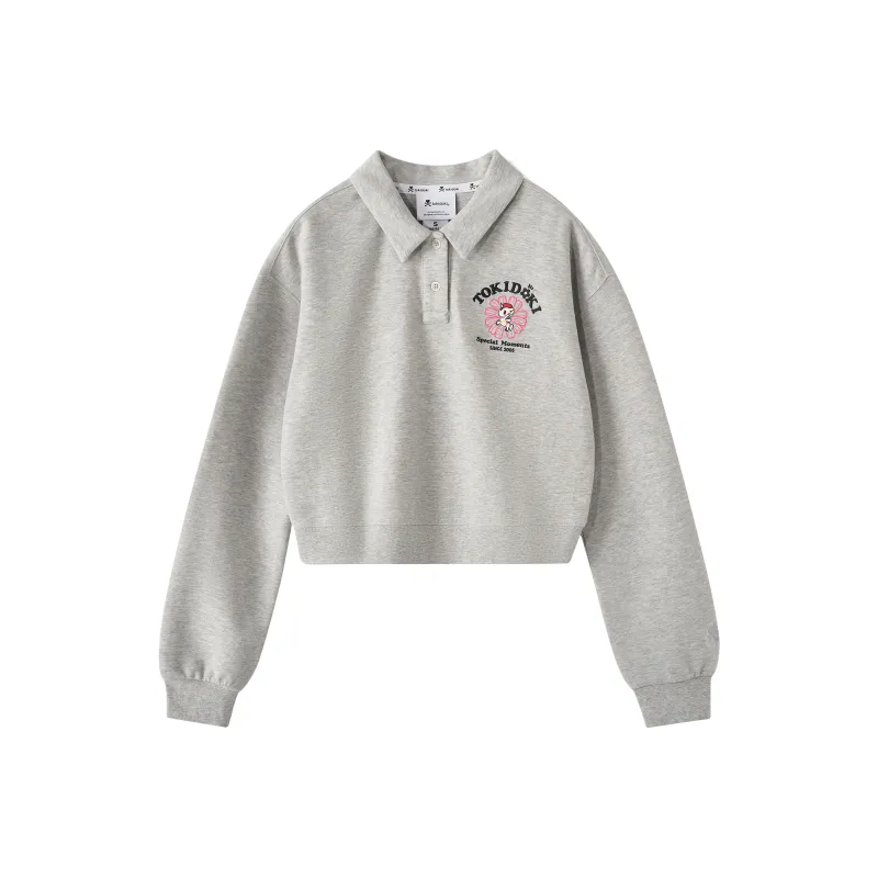 Tokidoki Polo Shirts Women's Heather Gray-0