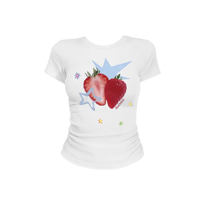 GOSO T Shirts Women's White-0