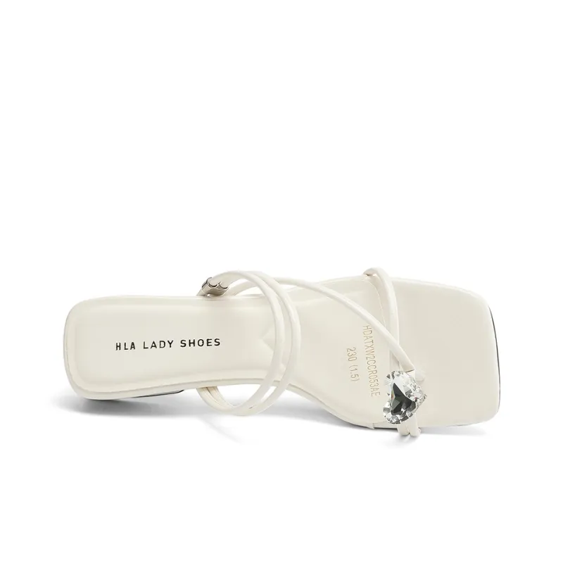 HLA Slip Resistant Abrasion Resistant Slide Slippers Women's-2