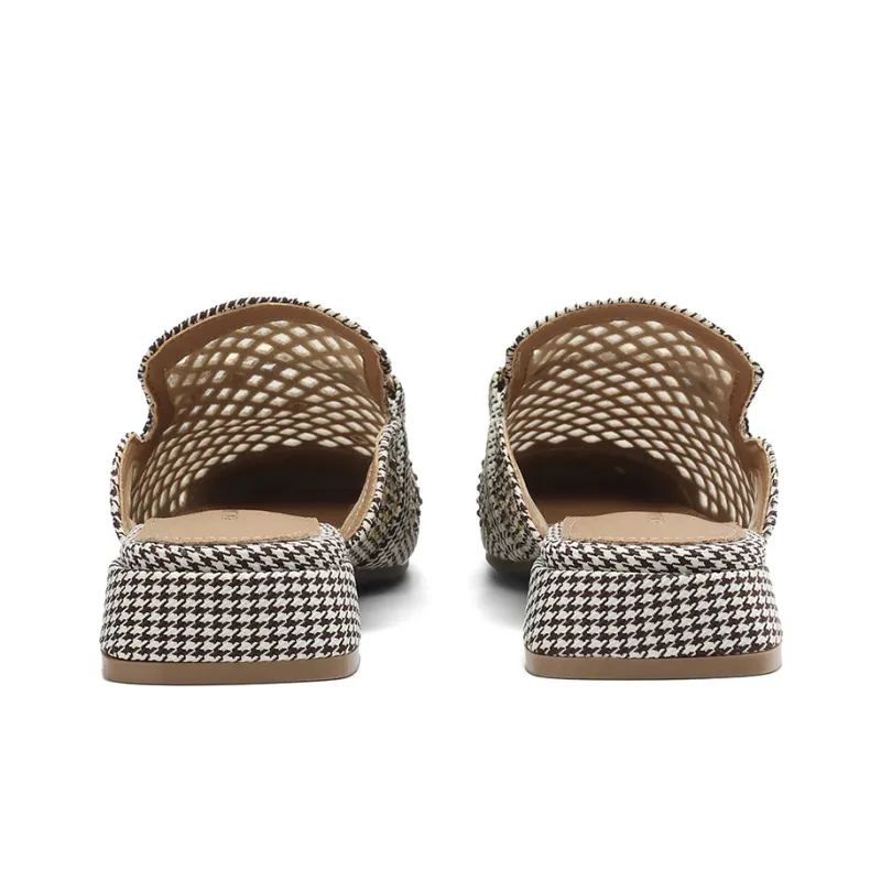 HLA Odor Resistant Closed Toe Slippers Women's Champagne-3