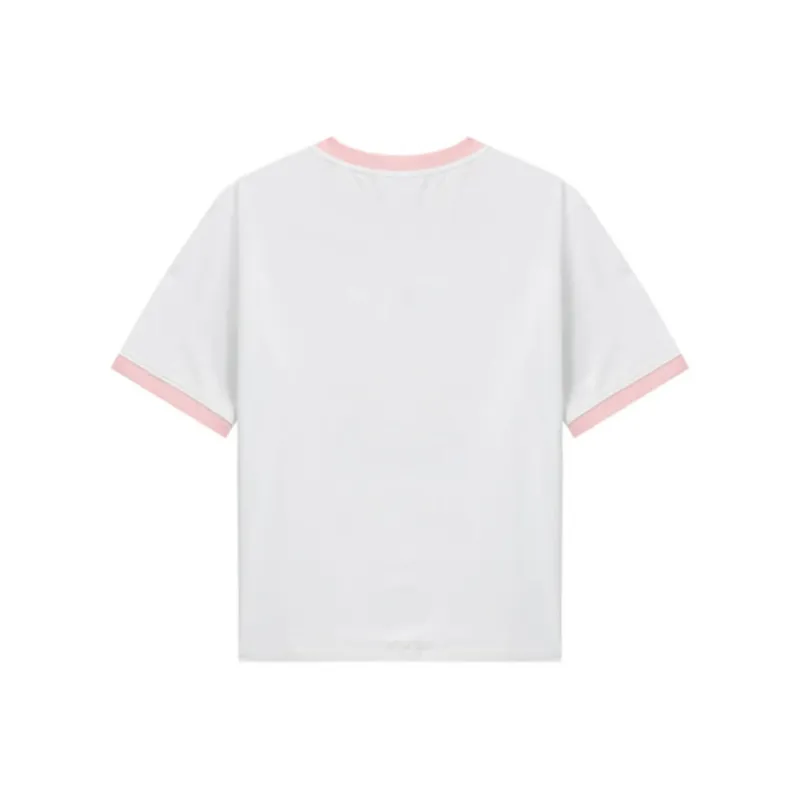 WE11DONE Colorful Teddy Ringer T shirt-1