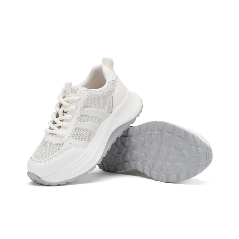 Hotwind Height Increasing Lightweight Low Top Casual Shoes Women's-4