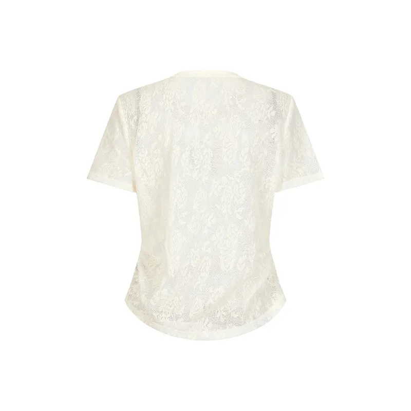 JZ. ANNAKRO Set in Sleeve T Shirt Women's-1