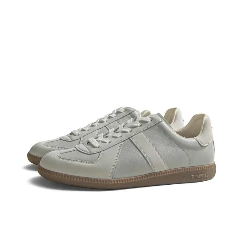 THOM WILLS Retro Sports Casual German Army Trainers Low Top Skateboard Shoes Men's-1