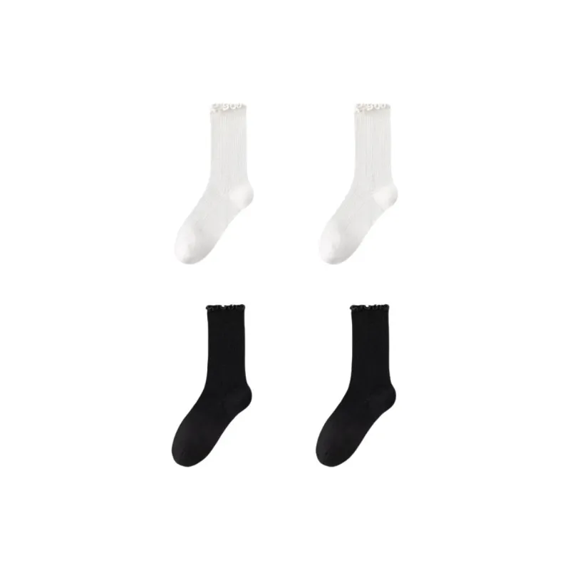 Beerus Mid Calf Socks Women's 4 Pack-0