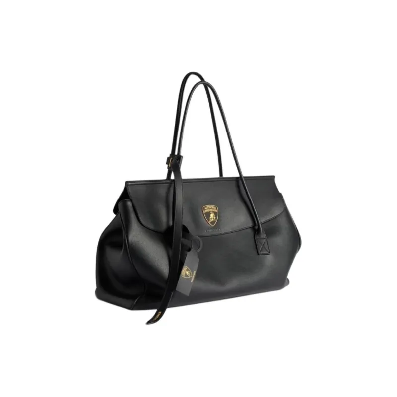 Balenciaga Cow Leather Shoulder Bag Regular Women's Black-1