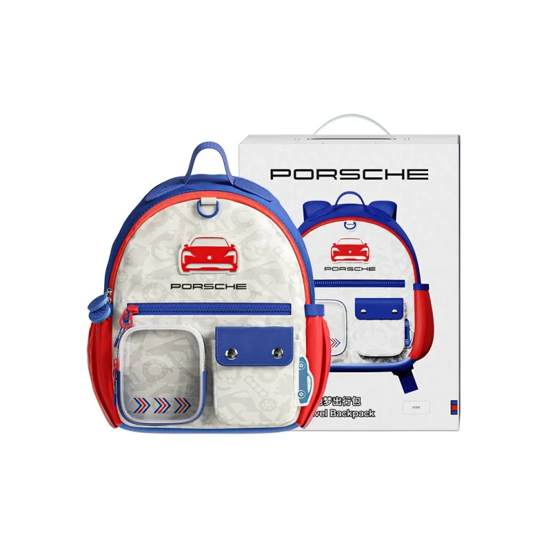 Germ Porsche Collaboration Polyester Backpack Kids' Multicolor-11