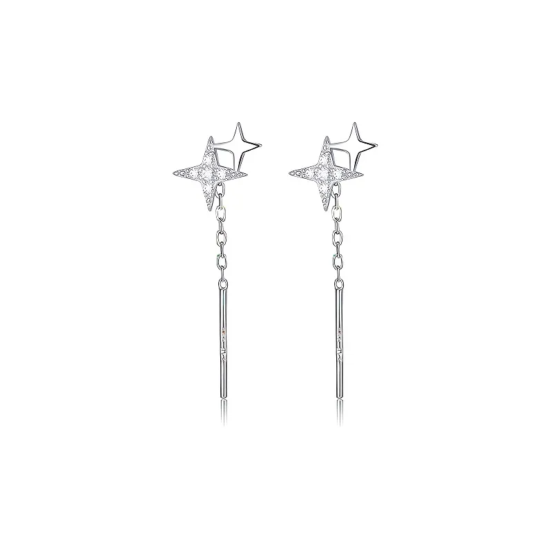 Daisy Dream Full Sterling Silver Earrings Women's-0