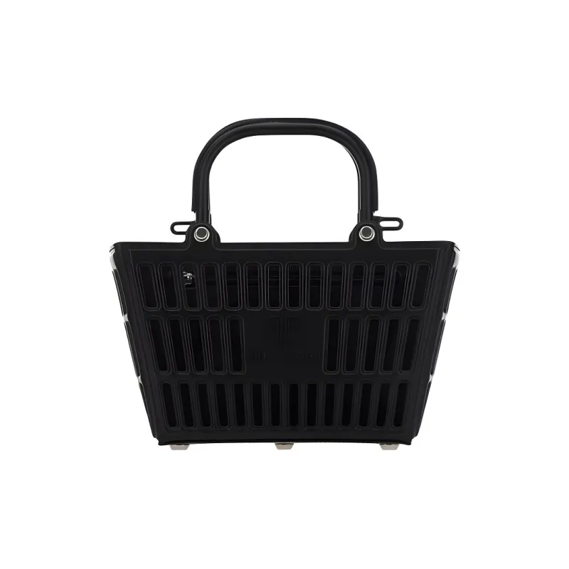 Balenciaga Mag Basket Tote Bag Black-1