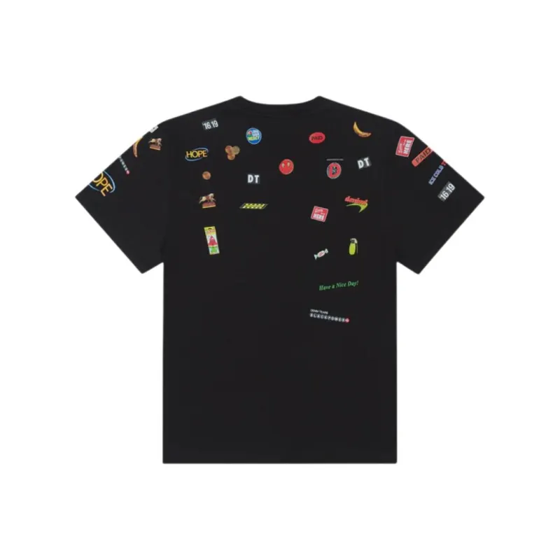 Denim Tears T Shirts Unisex Black-1