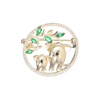 Yamaichi Maru Eco Friendly Copper Brooches Women's