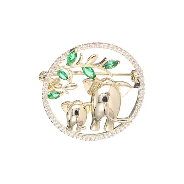 Yamaichi Maru Eco Friendly Copper Brooches Women's-0