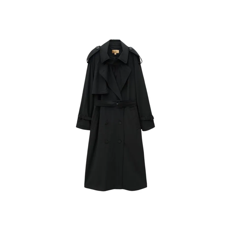 INSUN Coats Women's Black-0