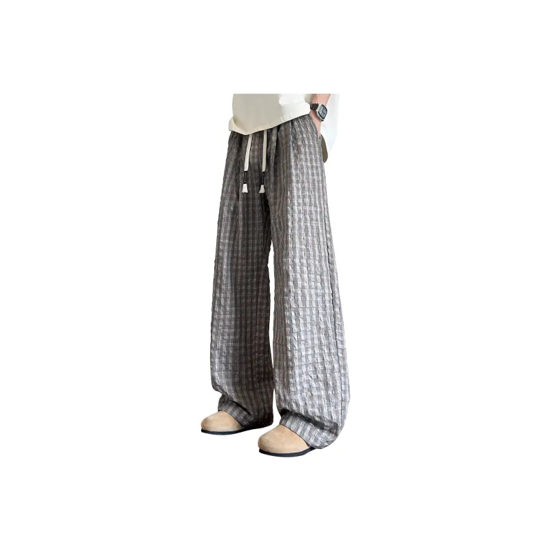 MARK WAFFLE Casual Pants Unisex-3