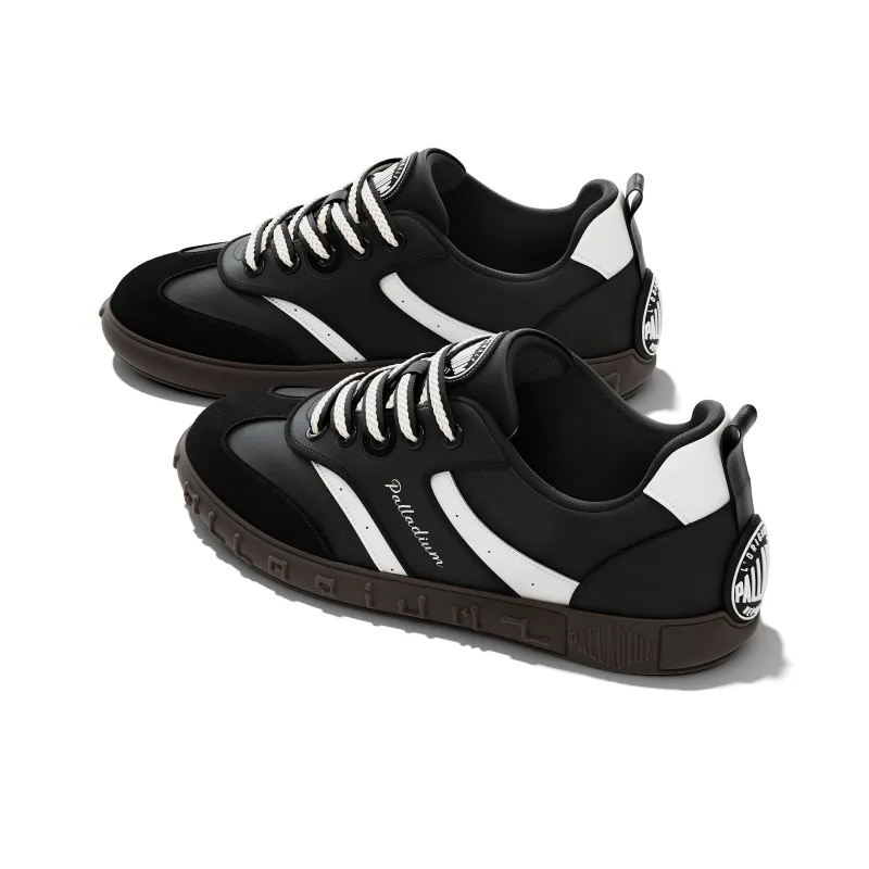 Palladium Height Increasing Abrasion Resistant Lightweight Breathable Slip Resistant Low Top Skateboard Shoes Unisex-10
