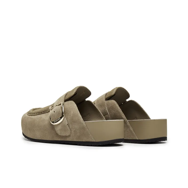 Staccato Rubber Sole Slip Resistant Closed Toe Slippers Women's-7
