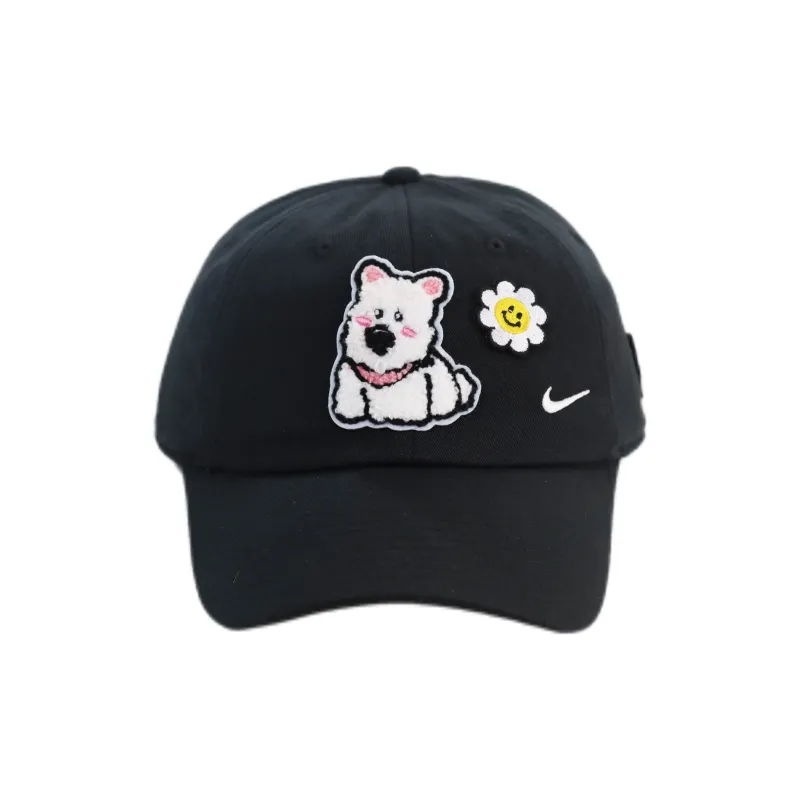 Nike Polyester Baseball Caps Men's Black-1