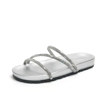 O.L Rubber Sole Slip Resistant Abrasion Resistant Slide Slippers Women's