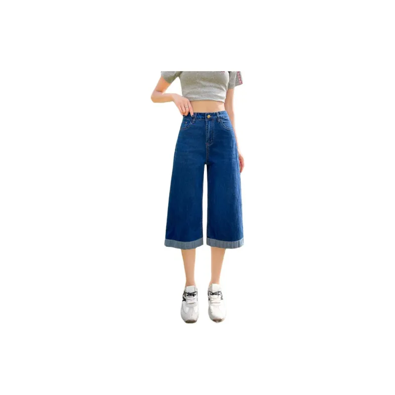 SITOL Denim Shorts Women's Blue-0
