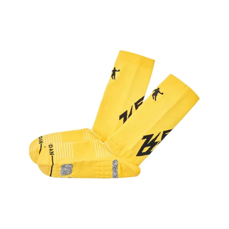 QIAODAN Feiying Knee High Socks Women's 1 Pack Spectrum Yellow-0