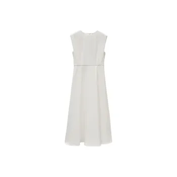 INSUN Sleeveless Dresses Women's White