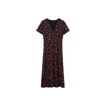 MANGO Short Sleeved Dress Women's