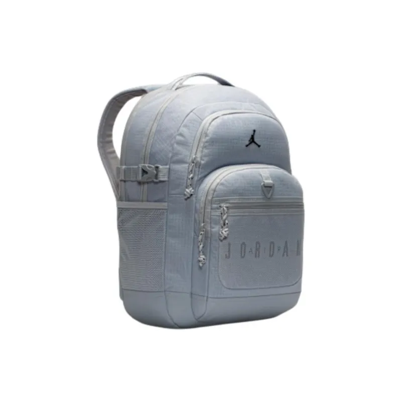 Jordan Polyester Backpack Regular Unisex Wolf Gray-1