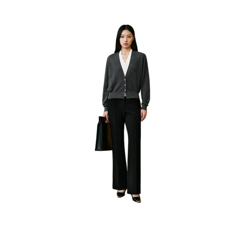 INSUN Knitwear Women's Dark Gray-1